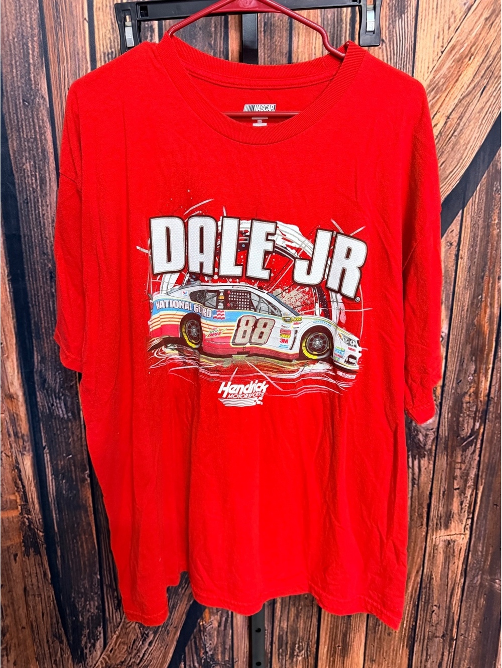 NASCAR Dale Jr. 2XL Red Graphic T-Shirt